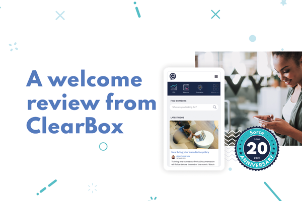Sorce blog - ClearBox review of Engage is very welcome