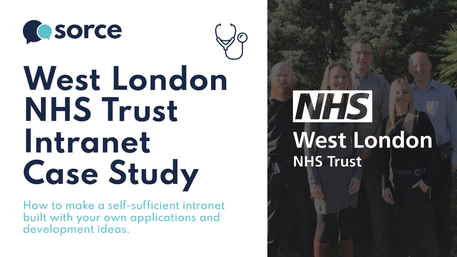 West London NHS Trust Case Study - Sorce intranet