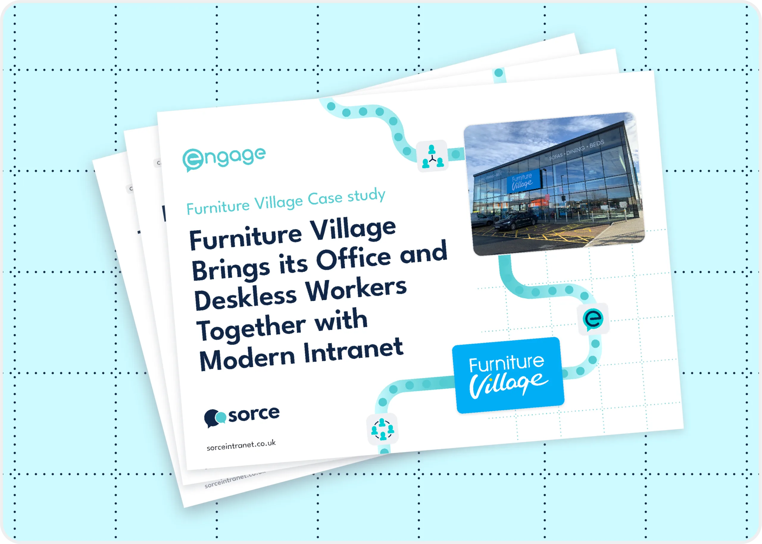 Furniture Village Intranet case study guide pages