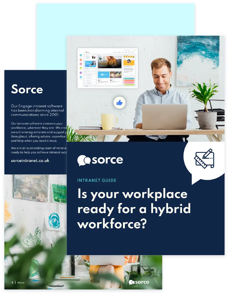 Hybrid working intranet guide