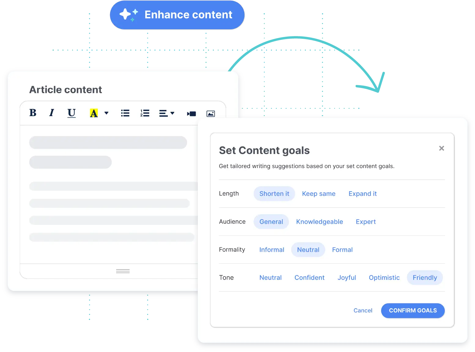 Engage Intranet Software Ai content creation tool