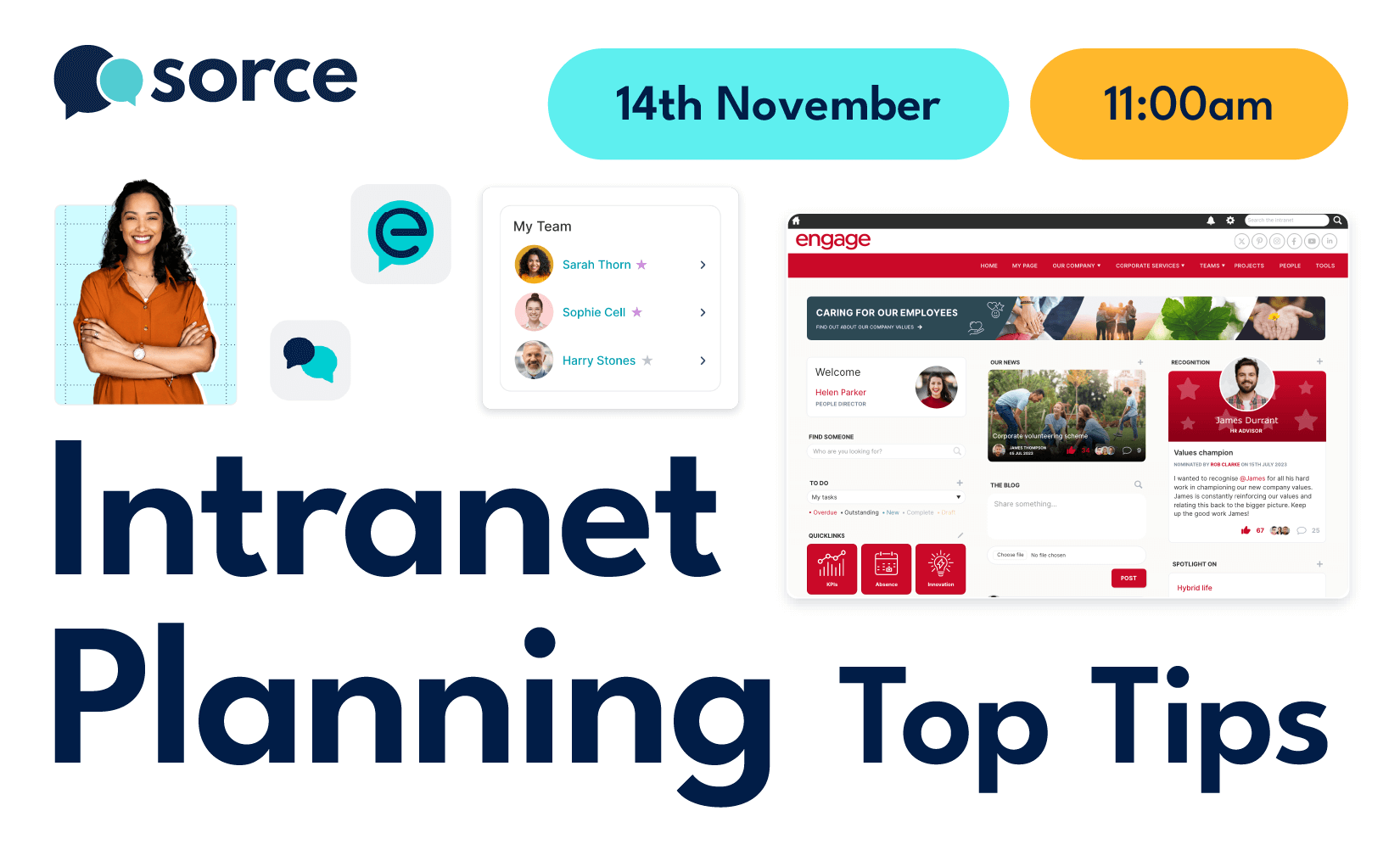 Engage Intranet Software Intranet Planning Top Tips Webinar September