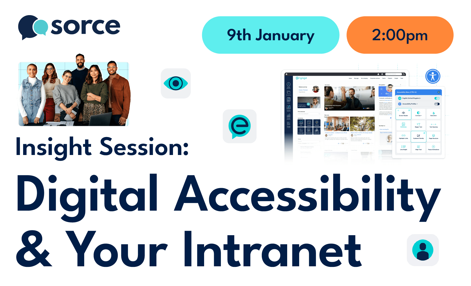 Insight Session Digital Accessibility and Your Intranet Webinar